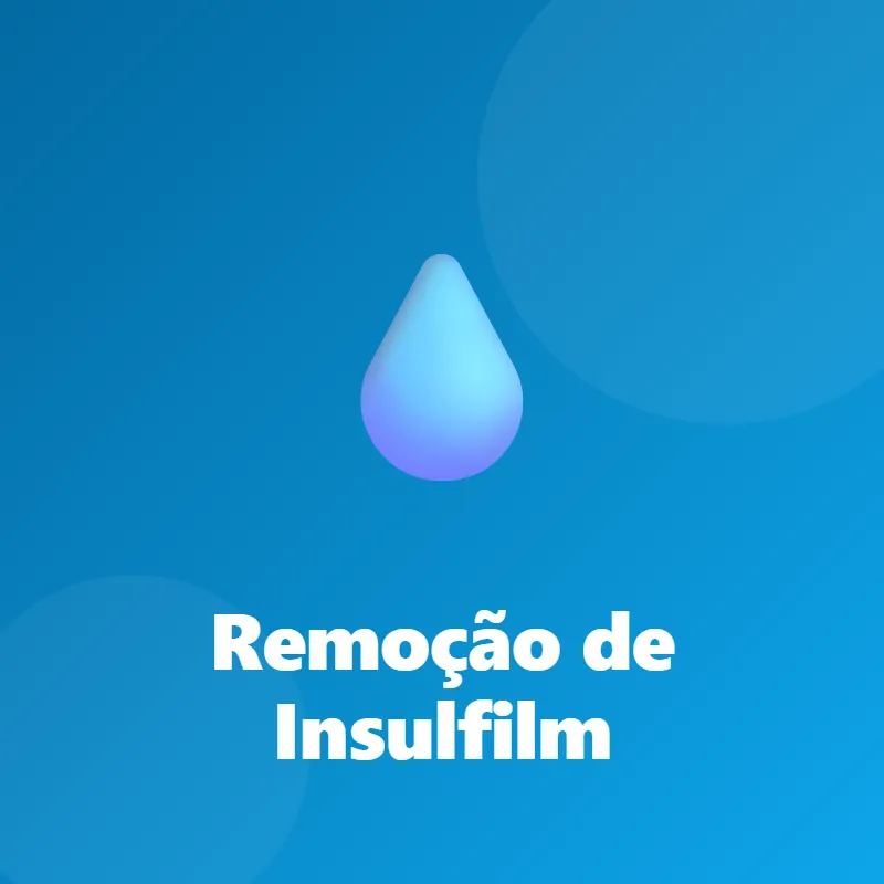 Remoção de Insulfilm