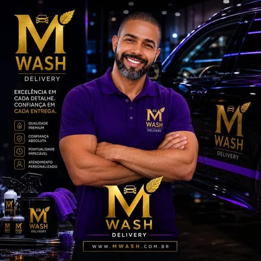M. WASH — logo