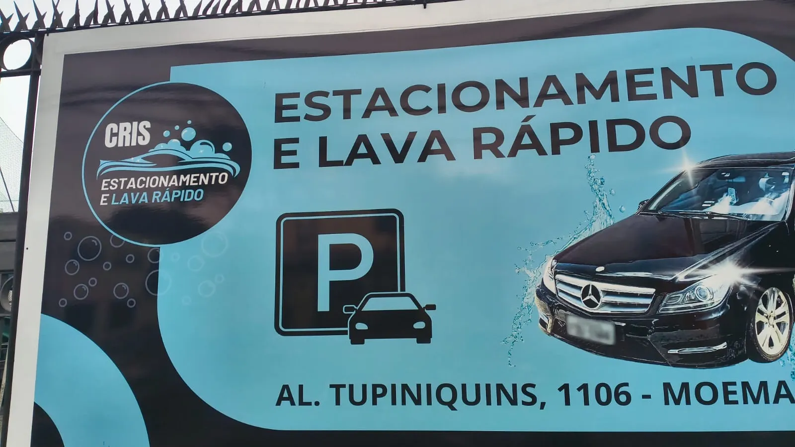 Cris Lava Rápido e Estacionamento — capa