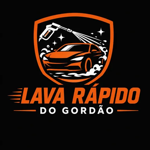Lava rapido do gordao — logo