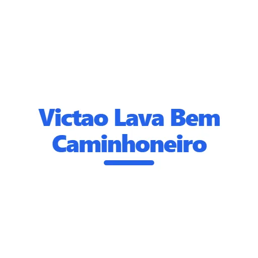 Victao Lava Bem Caminhoneiro — logo