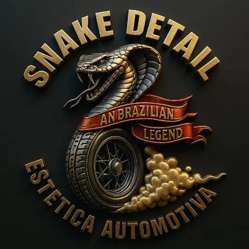Snake Detail estética Automotiva — logo