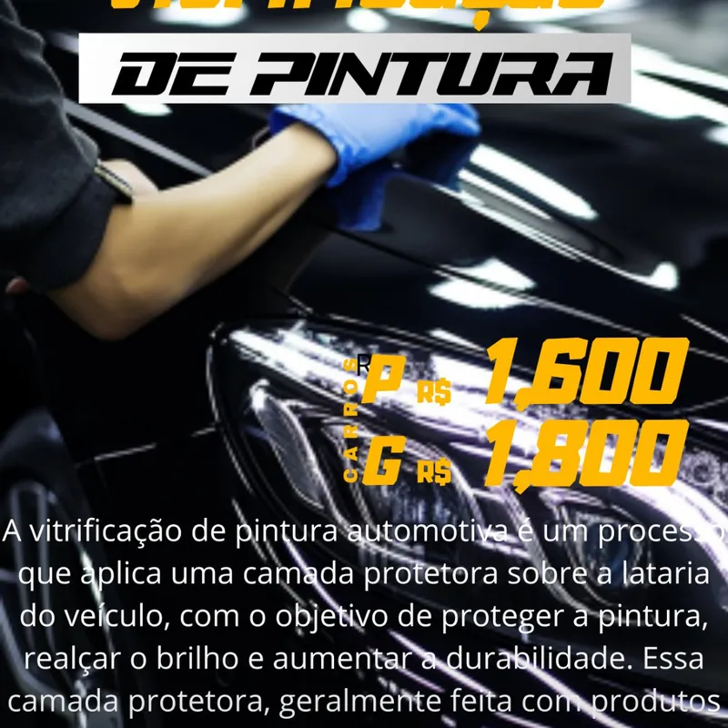 Vitrificação de Pintura