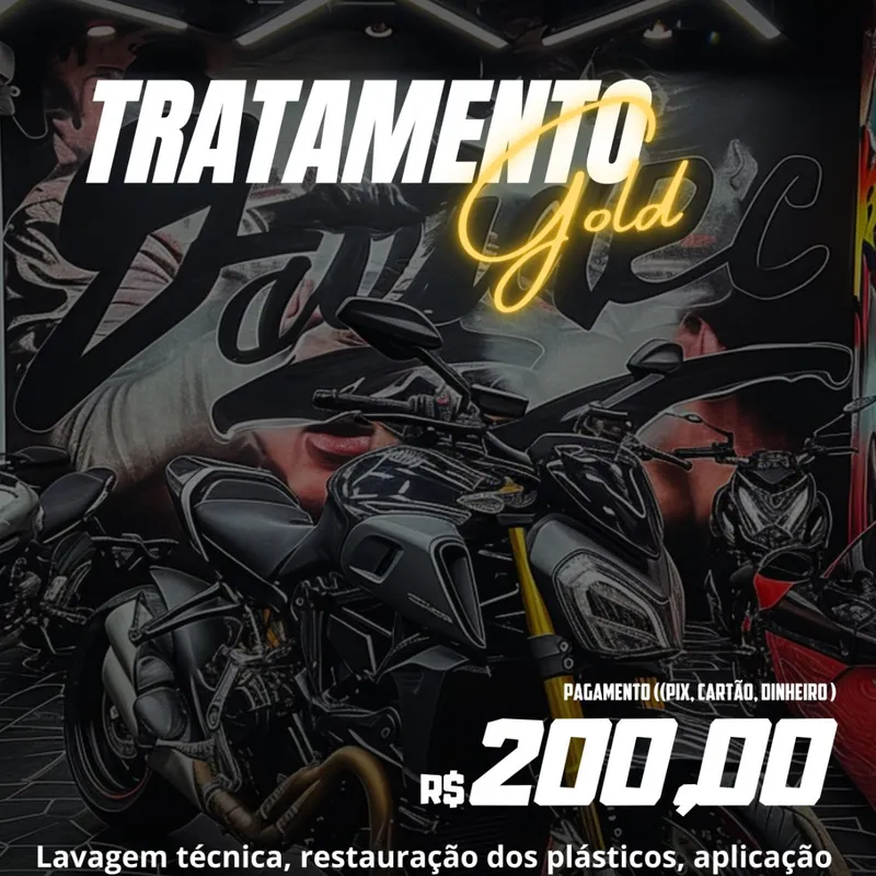Tratamento Gold motos