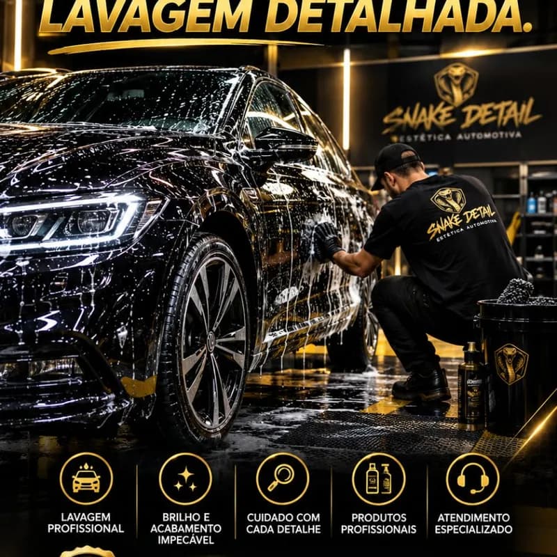 Lavagem Detalhada