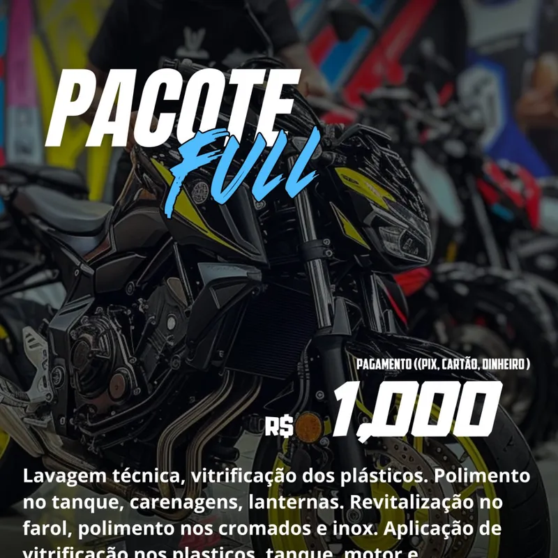 Tratamento Full moto