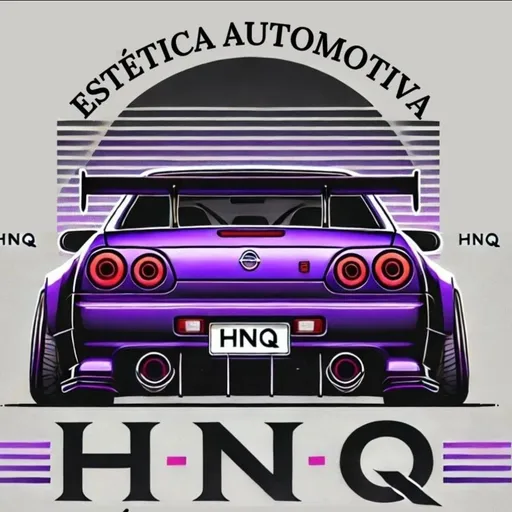 HNQ ESTÉTICA AUTOMOTIVA — logo