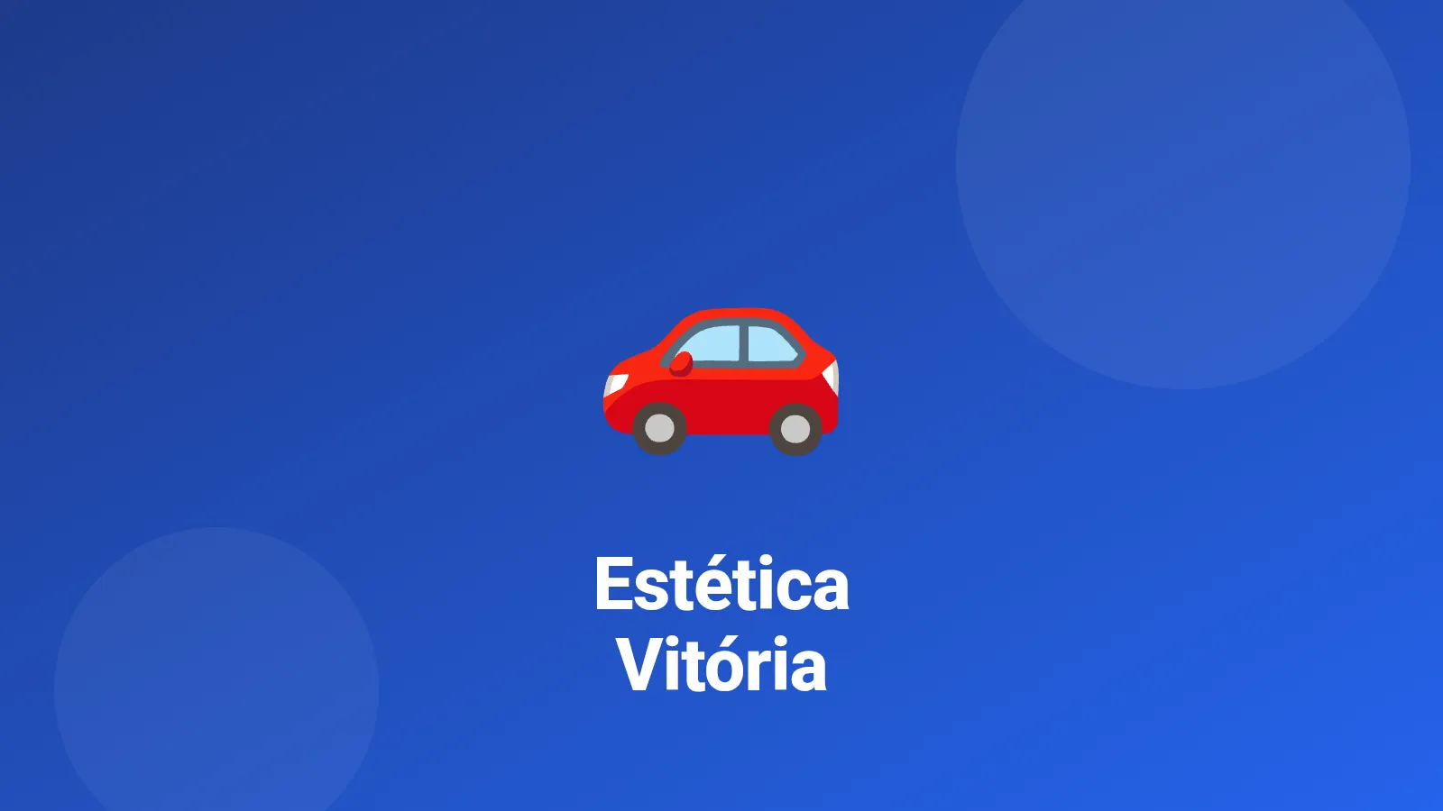 Estética Vitória — capa